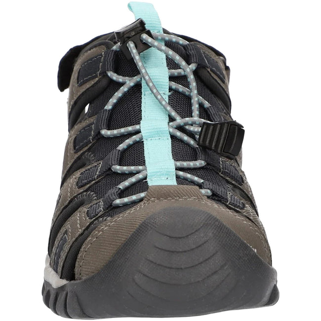 Brown-Black - Pack Shot - Hi-Tec Womens-Ladies Cove Sport Sandals