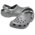 Slate Grey - Close up - Crocs Childrens-Kids Classic Clogs