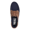 Navy - Side - Skechers Womens-Ladies On The Go Flex Palmilla Boat Shoes