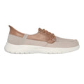 Taupe - Lifestyle - Skechers Womens-Ladies On The Go Flex Palmilla Boat Shoes