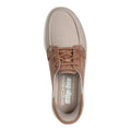 Taupe - Pack Shot - Skechers Womens-Ladies On The Go Flex Palmilla Boat Shoes