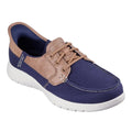 Navy - Front - Skechers Womens-Ladies On The Go Flex Palmilla Boat Shoes