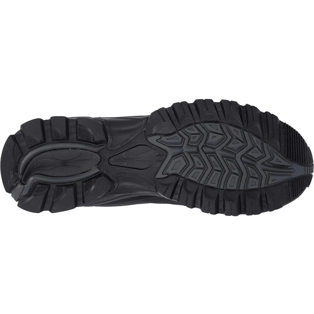 Black-Carbon Grey - Pack Shot - Hi-Tec Mens Jackdaw Waterproof Mid Cut Boots