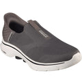 Brown - Front - Skechers Mens Go Walk 7 - Easy On 2 Shoes