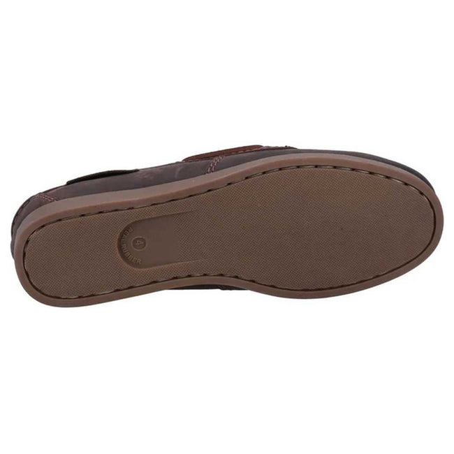 Brown - Lifestyle - Cotswold Mens Bartrim Leather Boat Shoes