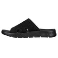 Black - Back - Skechers Womens-Ladies Go Walk Flex Sandals