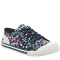Navy - Front - Rocket Dog Womens-Ladies Jazzin Trainers