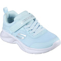 Mint-White - Front - Skechers Girls Dynamatic Trainers