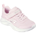 Light Pink - Front - Skechers Girls Dynamatic Trainers