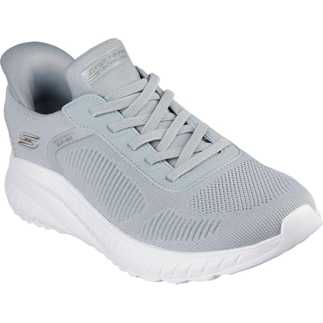 Sage - Front - Skechers Womens-Ladies Bobs Sport Squad Chaos Trainers