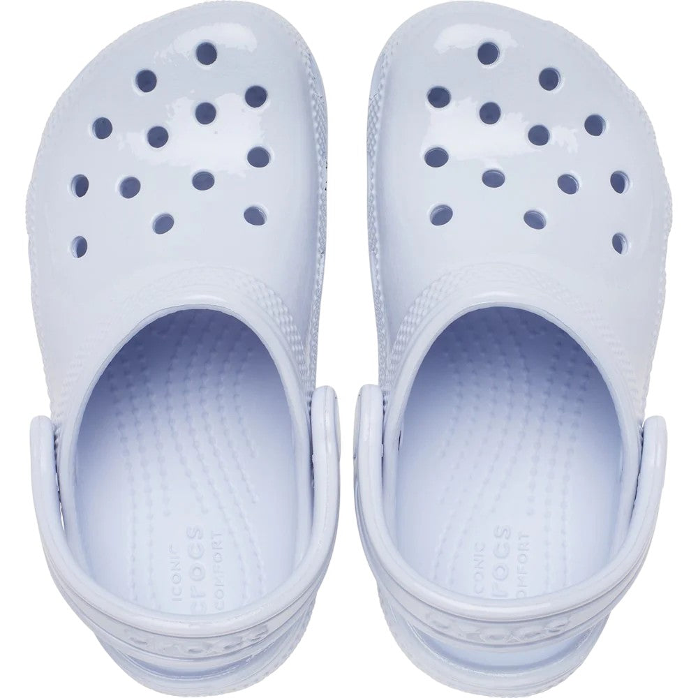 Dreamscape - Side - Crocs Toddler Classic High Shine Clogs