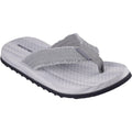 Grey - Front - Skechers Mens Tantric Fritz Flip Flops