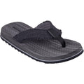 Black - Front - Skechers Mens Tantric Fritz Flip Flops