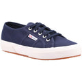 Navy - Front - Superga Womens-Ladies 2750 Cotu Classic Trainers