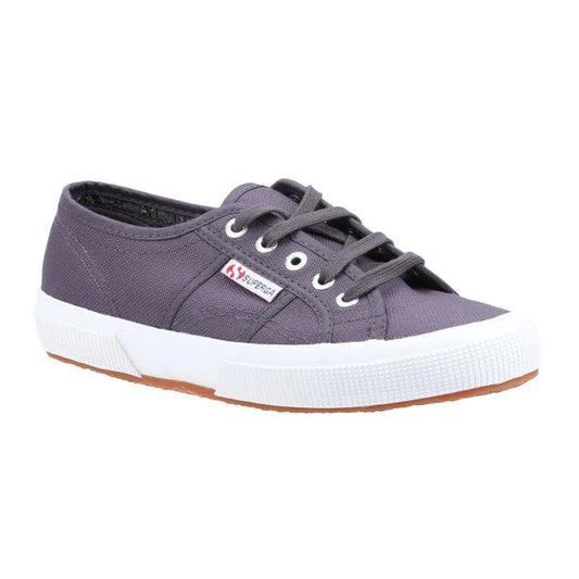 Grey Sage - Front - Superga Womens-Ladies 2750 Cotu Classic Trainers