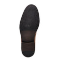 Tan - Close up - Base London Mens Atkinson Leather Chukka Boots