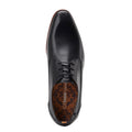Black - Close up - Base London Mens Gambino Leather Brogues