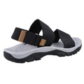 Black - Back - Cotswold Womens-Ladies Alcester Sandals