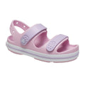 Ballerina Pink-Lavender - Back - Crocs Childrens-Kids Crocband Play Sandals