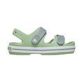 Fair Green-Dusty Green - Front - Crocs Childrens-Kids Crocband Play Sandals