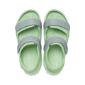 Fair Green-Dusty Green - Pack Shot - Crocs Childrens-Kids Crocband Play Sandals