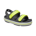 Slate Grey-Acidity - Back - Crocs Childrens-Kids Crocband Play Sandals