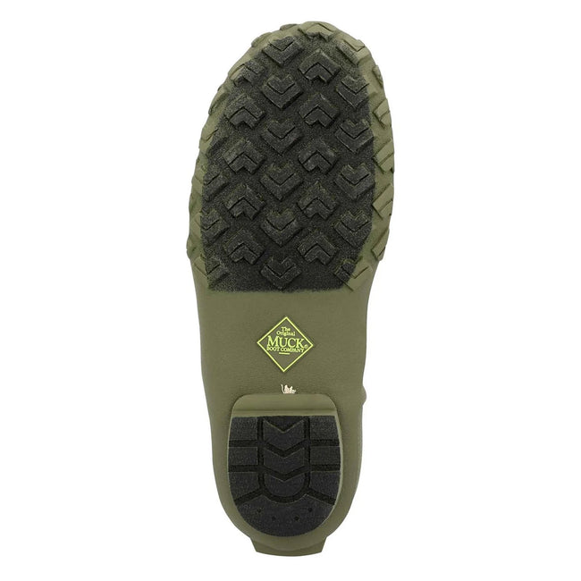 Olive - Side - Muck Boots Unisex Adult Harvester Wellington Boots
