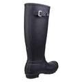 Black - Side - Hunter Womens-Ladies Original Tall Wellington Boots