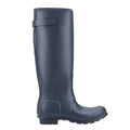 Navy - Back - Hunter Womens-Ladies Original Tall Wellington Boots