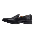 Black - Lifestyle - Base London Mens Kennedy Leather Loafers