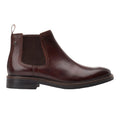 Dark Brown - Lifestyle - Base London Mens Portland Leather Chelsea Boots