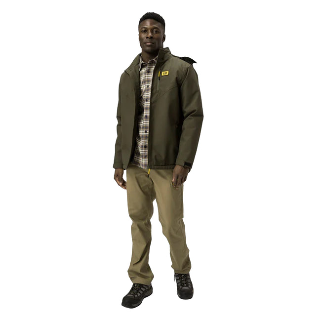 Moss - Pack Shot - Caterpillar Unisex Adult Lightweight Insulated Jacket