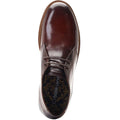 Brown - Side - Base London Mens Swan Washed Leather Chukka Boots