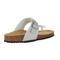 Silver - Back - Geox Womens-Ladies Brionia Sandals