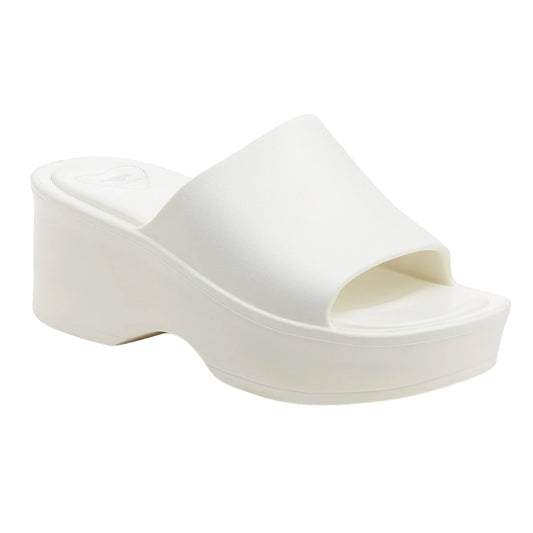 Off White - Front - Rocket Dog Womens-Ladies Petal Blown EVA Wedge Sandals