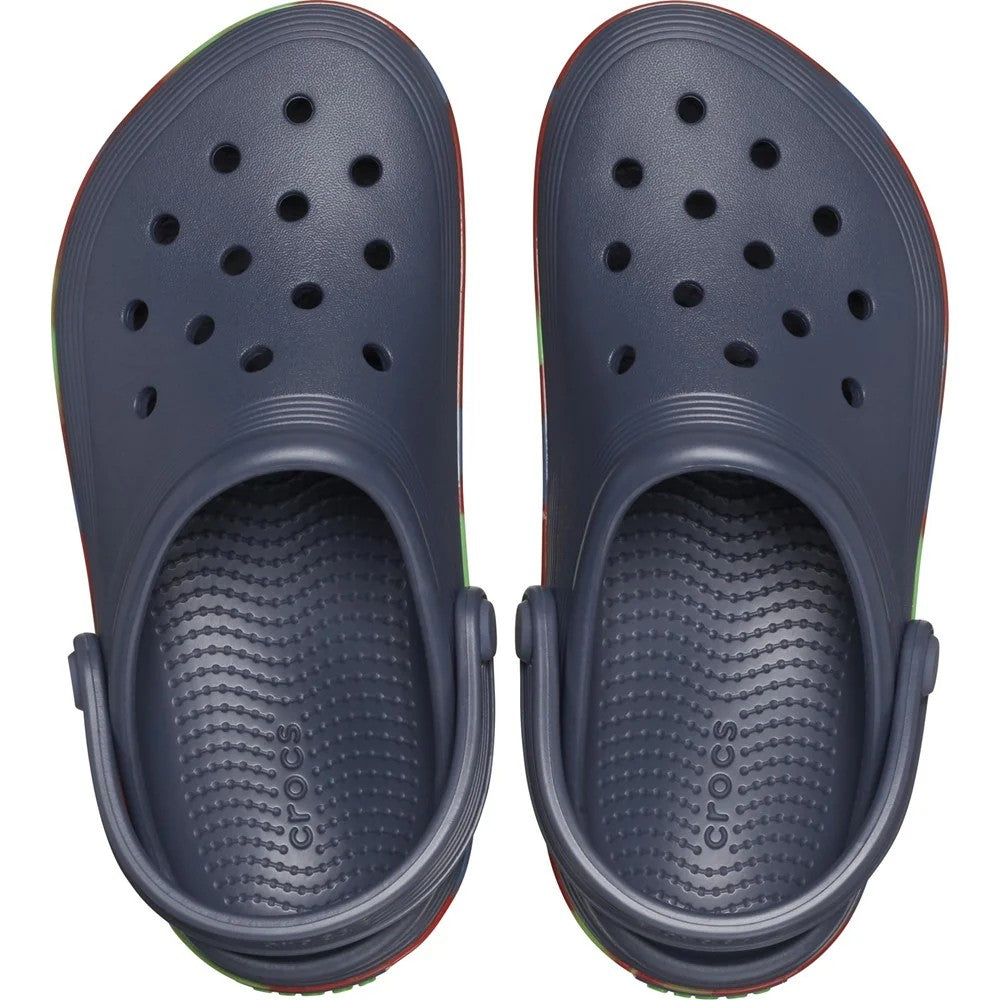 Storm-Multicoloured - Pack Shot - Crocs Childrens-Kids Off Court Clogs