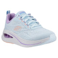 Light Blue-Multicoloured - Front - Skechers Womens-Ladies Meta Aired Out Skech-Air Trainers