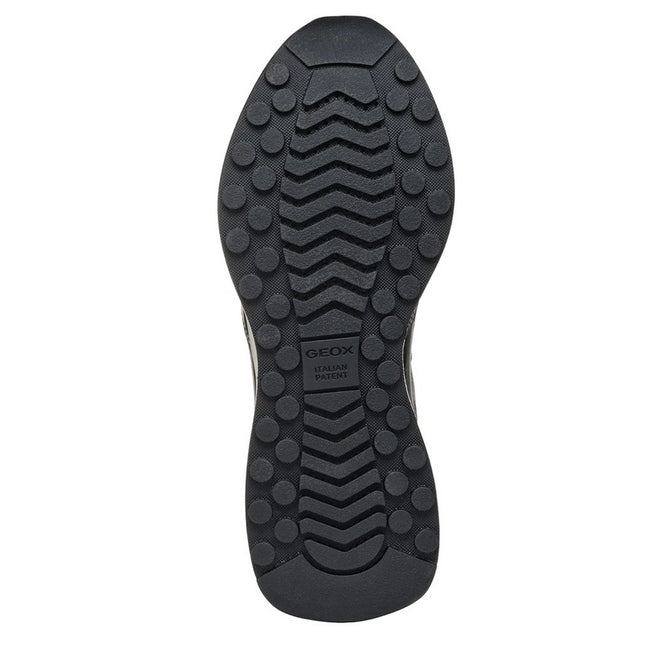Gun Metal - Lifestyle - Geox Womens-Ladies D Amabel A Leather Trainers