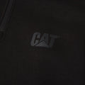 Black - Side - Caterpillar Unisex Adult Quarter Zip Sweatshirt