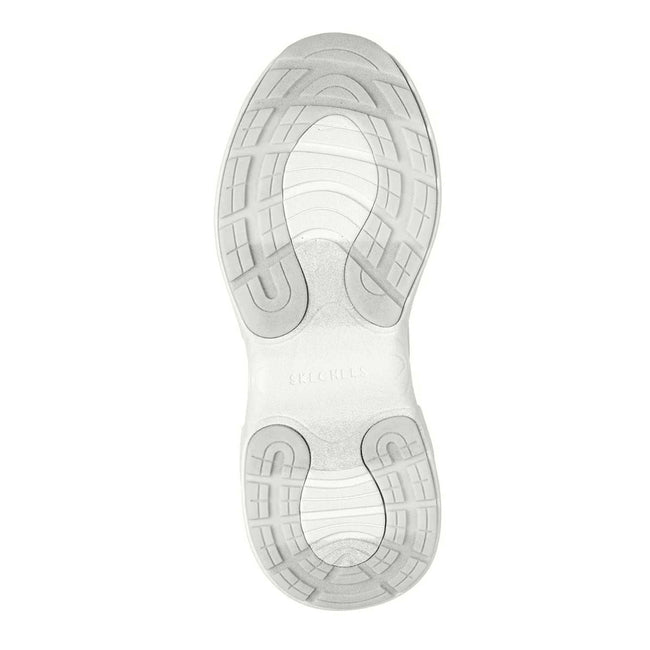 White - Pack Shot - Skechers Womens-Ladies Hazel Step N Flow Trainers