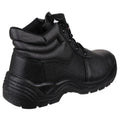 Black - Side - Centek Safety FS330 Lace-Up Boot - Womens Boots - Safety Workwear