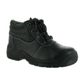 Black - Front - Centek Safety FS330 Lace-Up Boot - Womens Boots - Safety Workwear