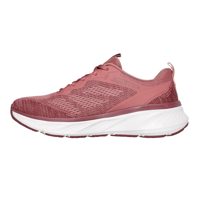 Dark Mauve - Side - Skechers Womens-Ladies Edgeride Power Flow Trainers