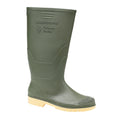 Green - Back - Dikamar Administrator Wellington - Mens Boots - Plain Rubber Wellingtons