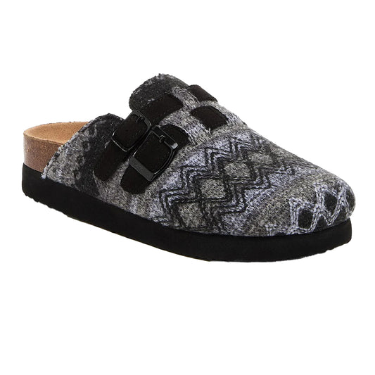 Black - Front - Rocket Dog Womens-Ladies Abel Plus Zig Zag Mules
