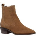 Mud - Front - Geox Womens-Ladies Leather Ankle Boots