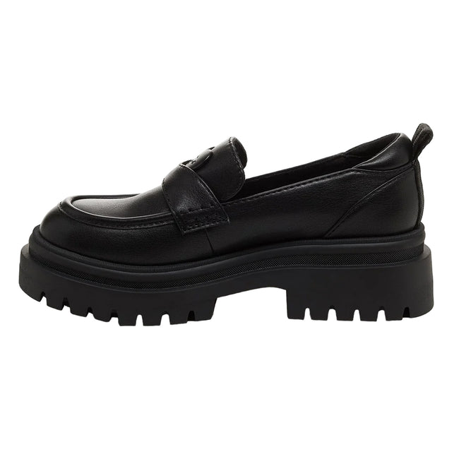 Black - Side - Rocket Dog Womens-Ladies Dandy Loafers
