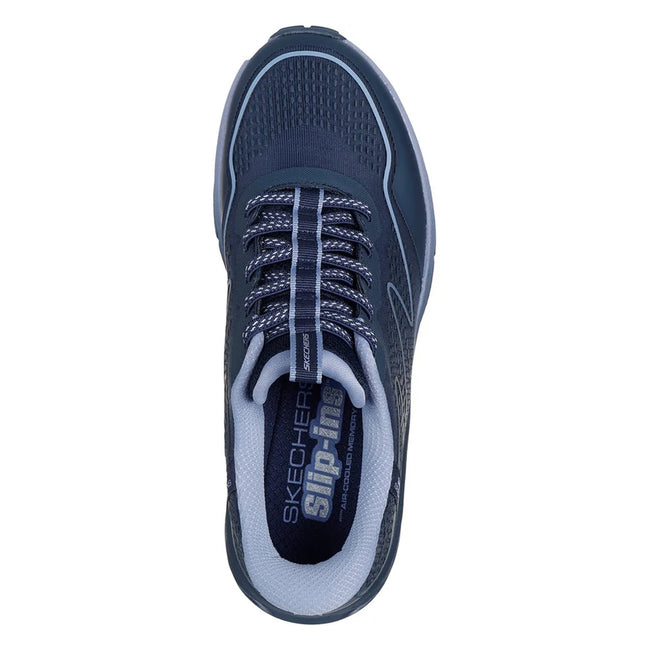 Navy - Lifestyle - Skechers Womens-Ladies Switch Back Mist Hiking Shoes