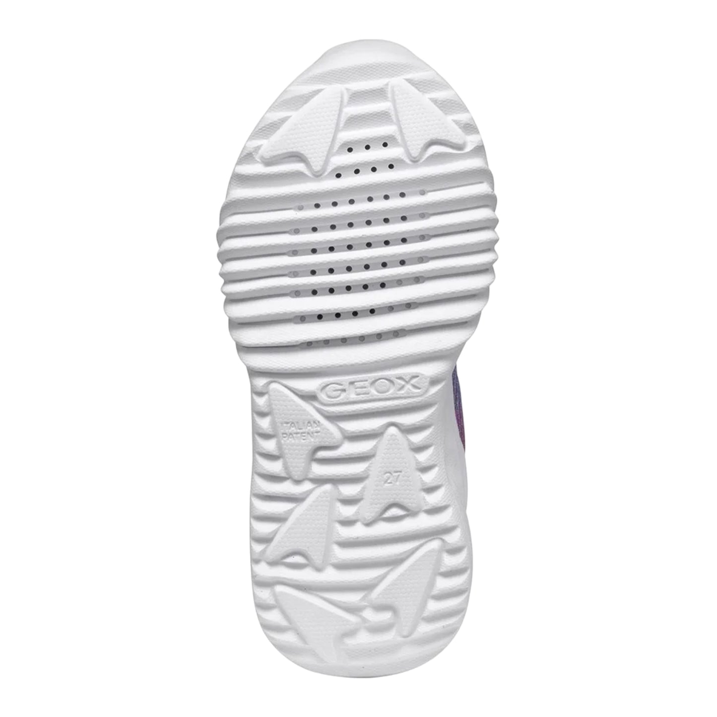 Sky-Multicoloured - Pack Shot - Geox Girls Assister Wing Trainers