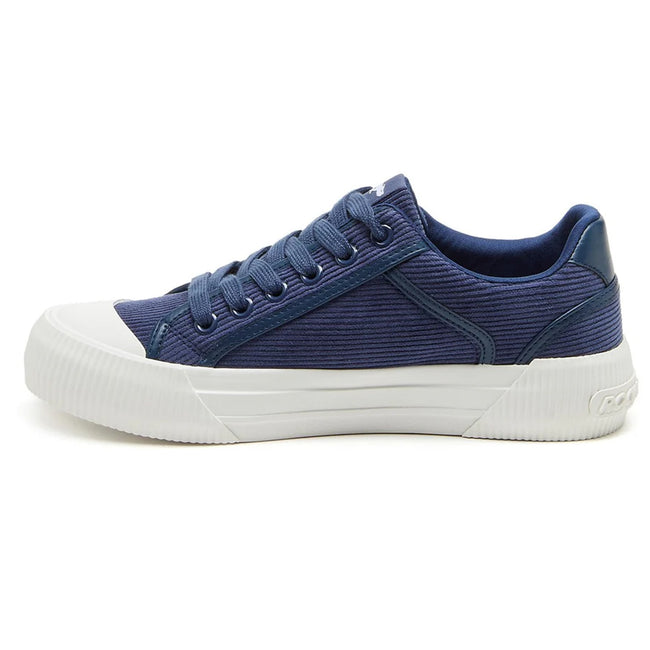 Slate Blue - Side - Rocket Dog Womens-Ladies Cheery Trainers